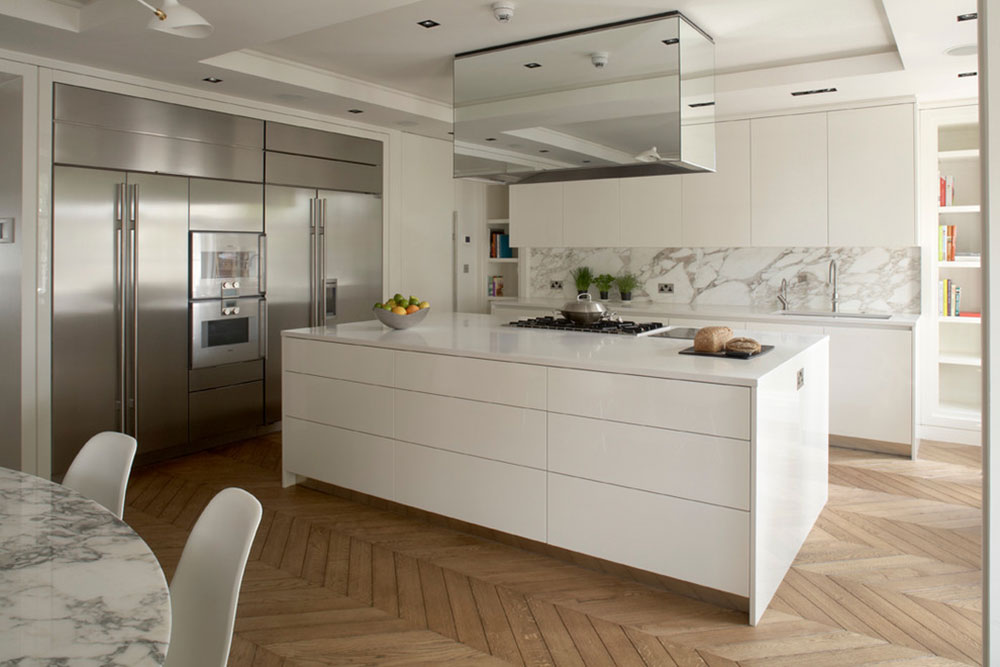 Chelsea-Apartment-by-TLA-Studio Amazing Range Of Kitchen Floor Tile Designs