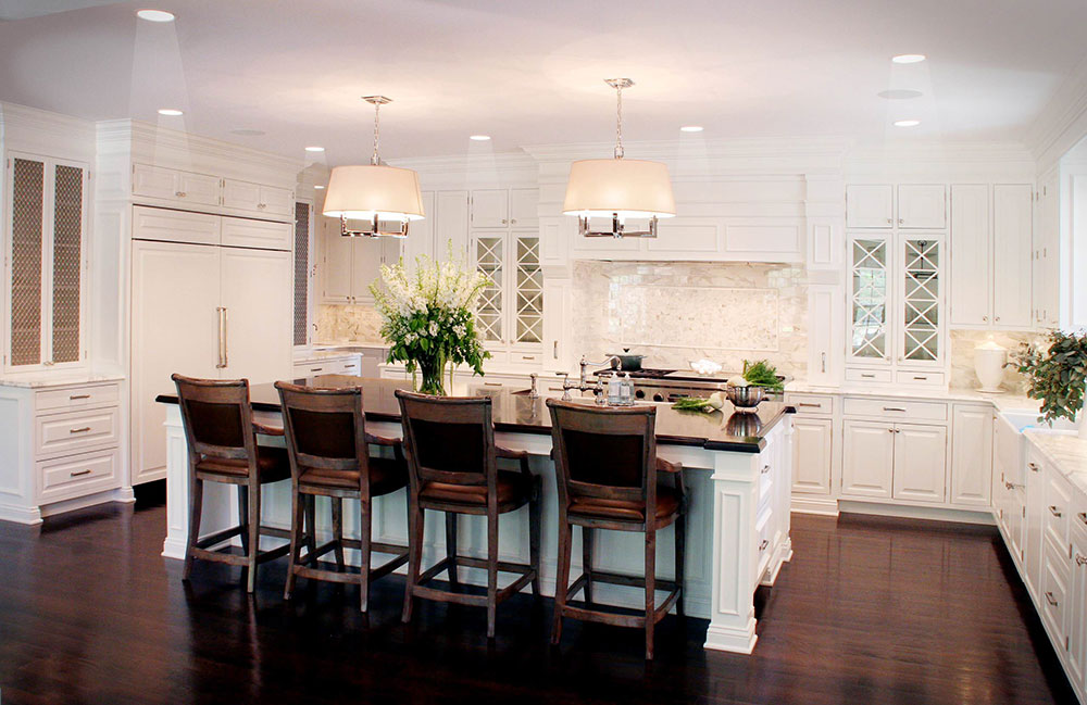 Classic-White-Kitchen-by-House-of-L-Interior-Design Amazing Range Of Kitchen Floor Tile Designs