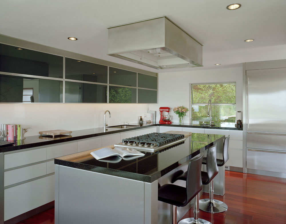 Kitchen-Garret-Cord-Werner-Architects-Interior-Designers Minimalist And Practical Modern Kitchen Cabinets