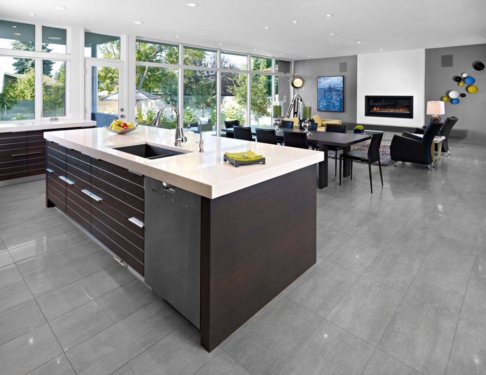 Kitchen-and-Living-Room-by-Havitat-Studio Amazing Range Of Kitchen Floor Tile Designs