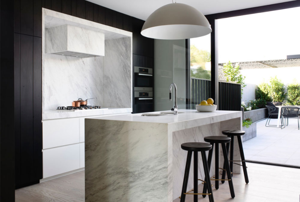 Chambers-St-by-Mim-Design Black and White Kitchen Design Ideas