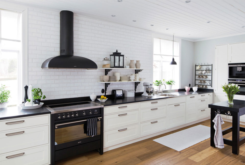 Tolycke-by-Kungs%C3%A4ter-K%C3%B6k-G%C3%B6teborg Black and White Kitchen Design Ideas