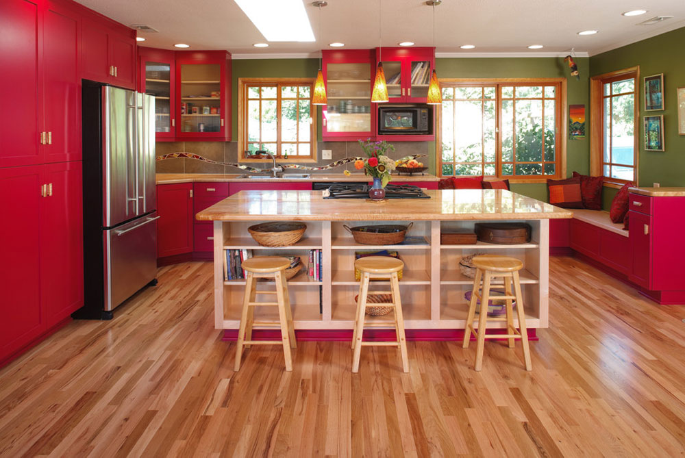 Corvallis-Custom-Kitchens-by-Corvallis-Custom-Kitchens-Baths Red Kitchen Design: Ideas, Walls, and Décor