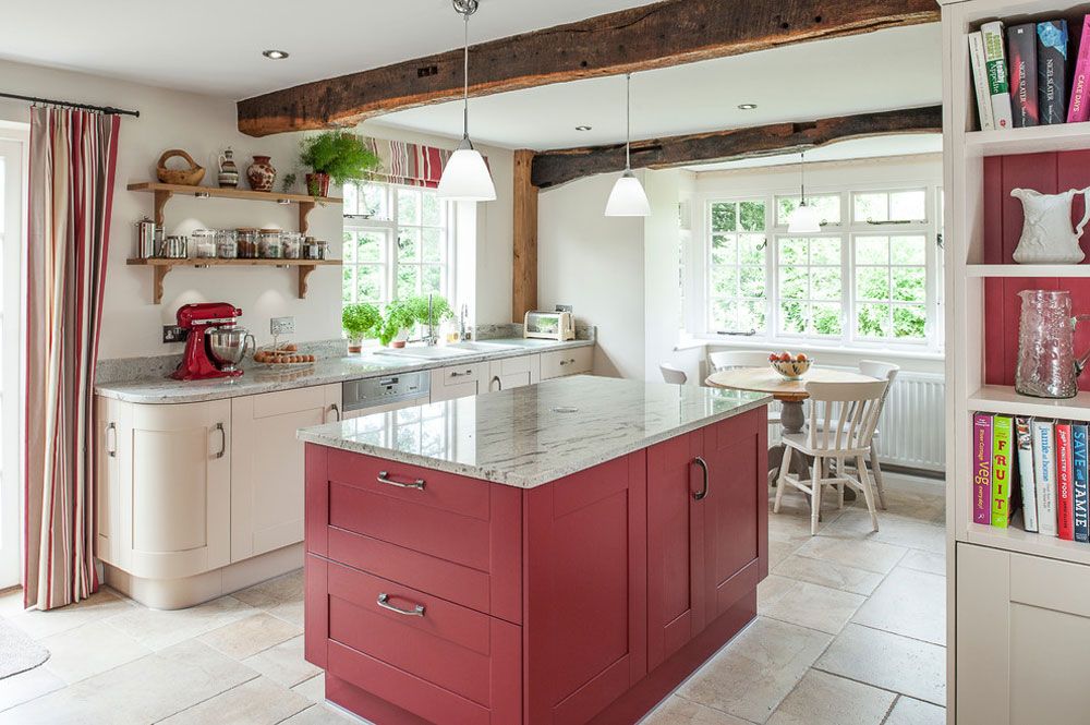 Red Kitchen Design Ideas Walls And Décor - Kitchen Accent Decor Ideas