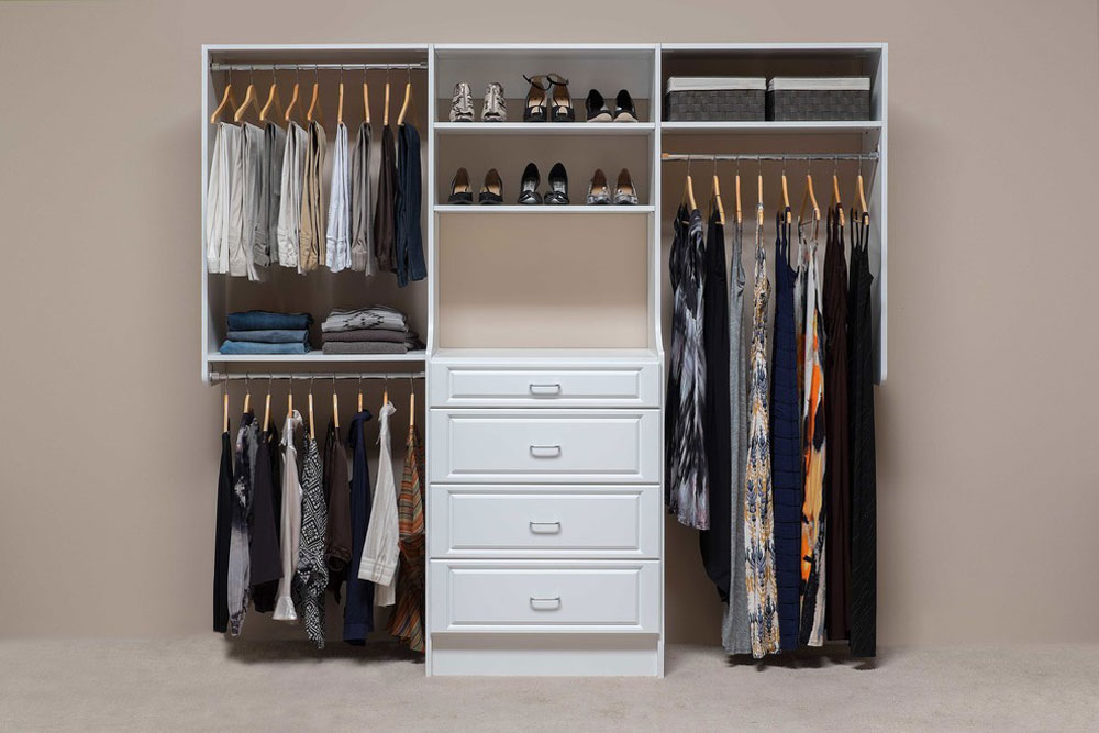 Custom-Reach-In-Closets-by-Mountain-Sky-Closets Clothes Rack Ideas To Try (Hanging, Free Standing, Wooden, Metal)