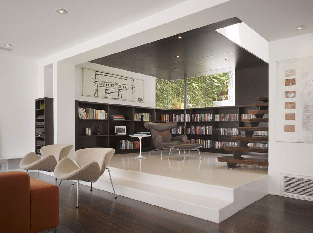 Кресло для чтения Hollywood-Hills-Residence-by-Griffin-Enright-Architects: Советы по покупке удобного, эргономичного и современного
