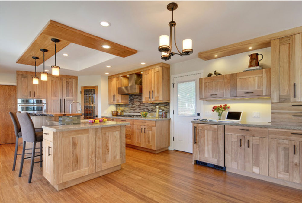Wood Countertops Solid Rustic Natural Kitchen Counters