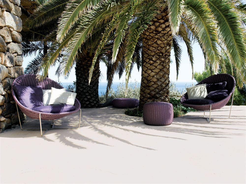 NIDO-seat-in-nylon-braid-for-outdoor-by-PAOLA-LENTI-by-escale-design Learn about the papasan chair: cover, cushions and more