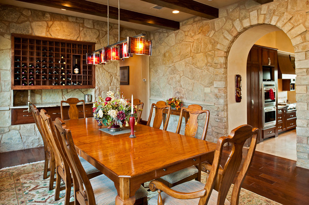 Tuscan-Custom-Home-on-Golf-by-Jenkins-Custom-Homes Wine Rack Design: The Various Types And Best Practices
