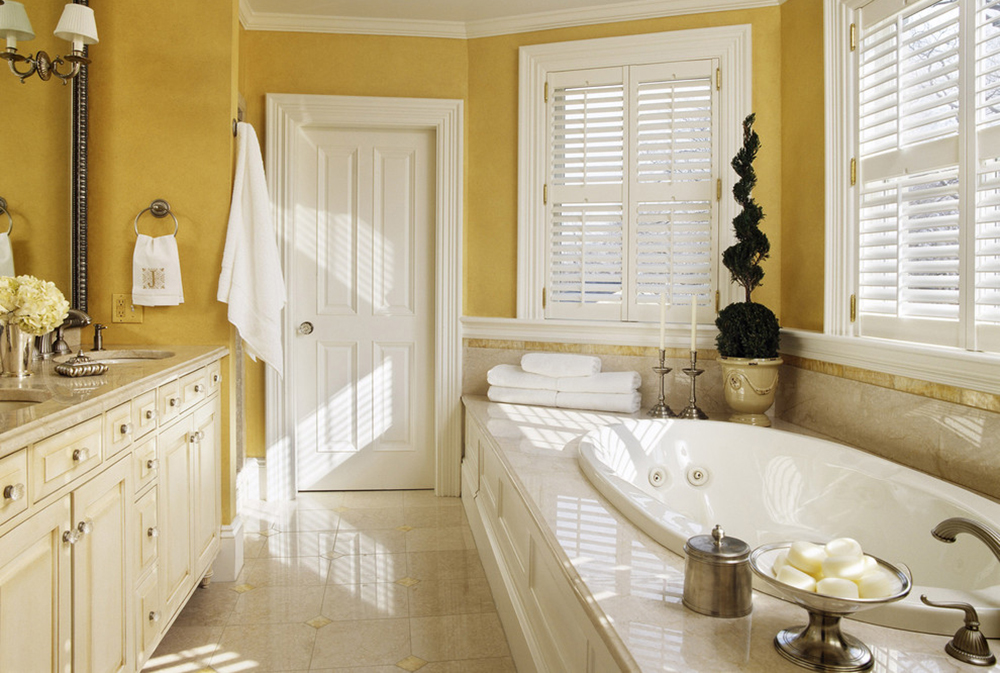 Yellow Bathroom Ideas Decor Curtains, Decorating Ideas For Yellow Bathroom