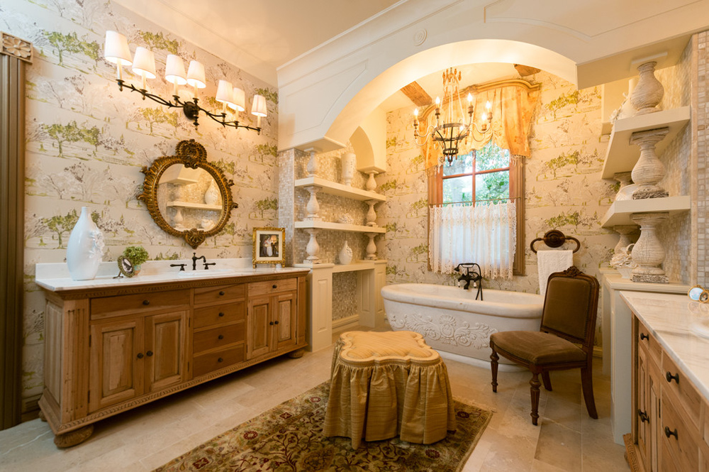 French-Provincial-Master-Bathroom-by-Jonathan-Ivy-Productions French Country Décor: Design and Ideas to Inspire You