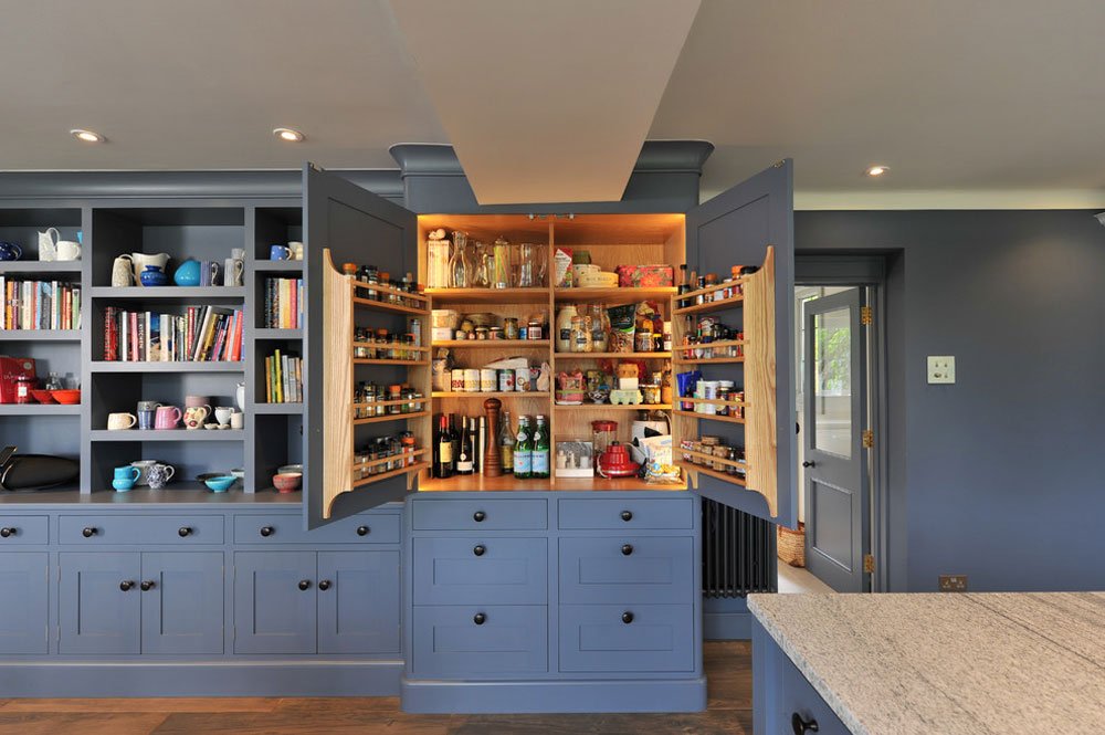 A-Contemporary-Painted-Kitchen-Near-Chichester-by-Dovetail-Workers-in-Wood-ltd-2 Use these spice rack ideas to store spices brilliantly