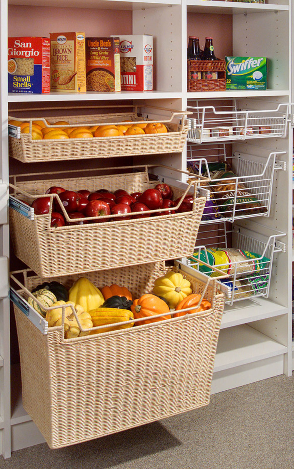 Floor-Based-Closet-Systems-by-Closets-and-Shelving-LLC Pantry cabinet ideas: Shelving and storage ideas for your kitchen