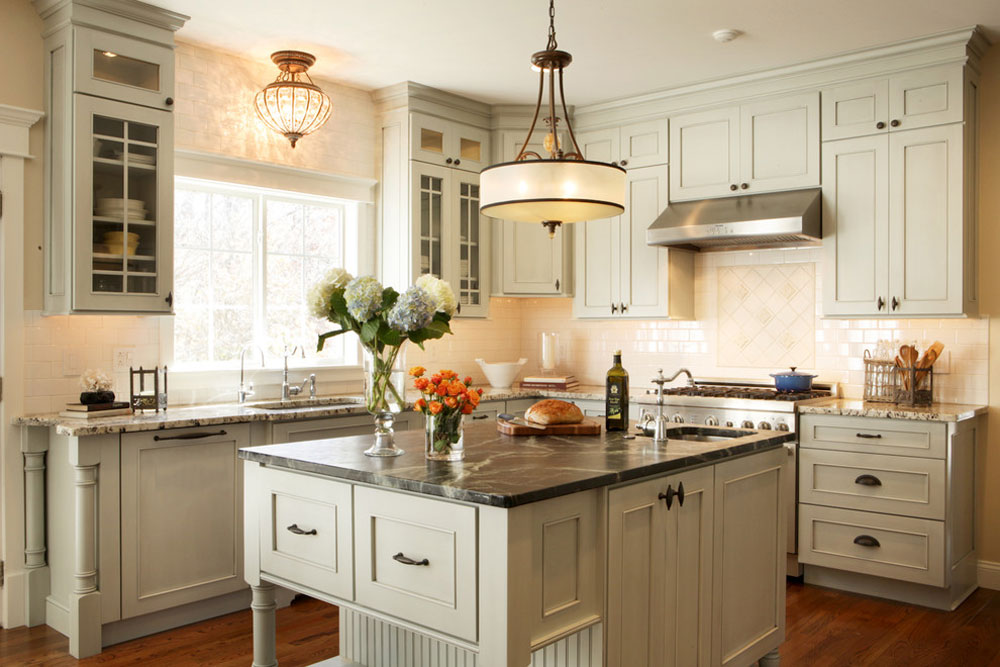 Gray-Kitchen-Renovation-St.-Louis-MO-by-Karr-Bick-Kitchen-and-Bath-2 French country kitchen: décor, cabinets, ideas, and curtains