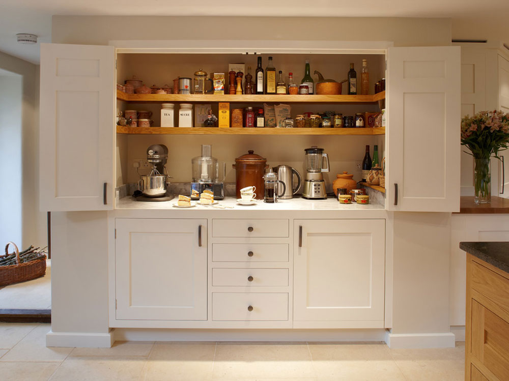 Magnificent-Larder-Kitchen-by-Figura-Kitchens-Interiors Pantry cabinet ideas: Shelving and storage ideas for your kitchen