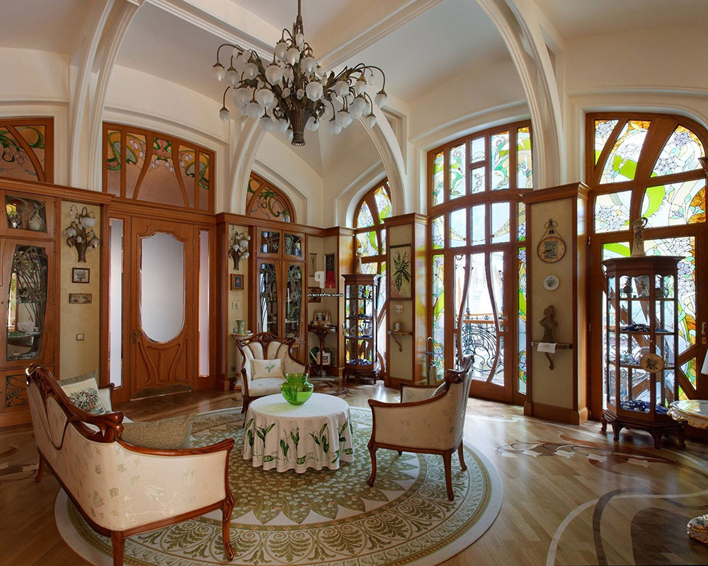 Art-Nouveau-Interior-Design-With-Its-Style-Decor-And-Colors-3 Art Nouveau Interior Design With Its Style, Decor And Colors