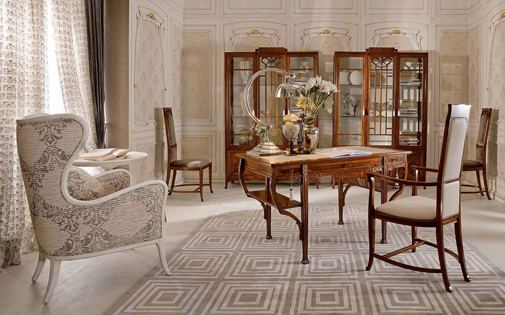 Art-Nouveau-Living-room-interior-design Art Nouveau Interior Design With Its Style, Decor And Colors