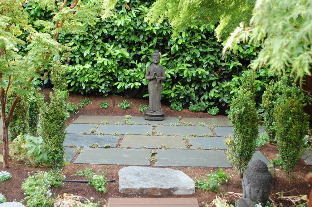 Backyard-Zen-by-Avalon-Northwest-Landscape-LLC Garden statues: a guide on using small or large landscape statues