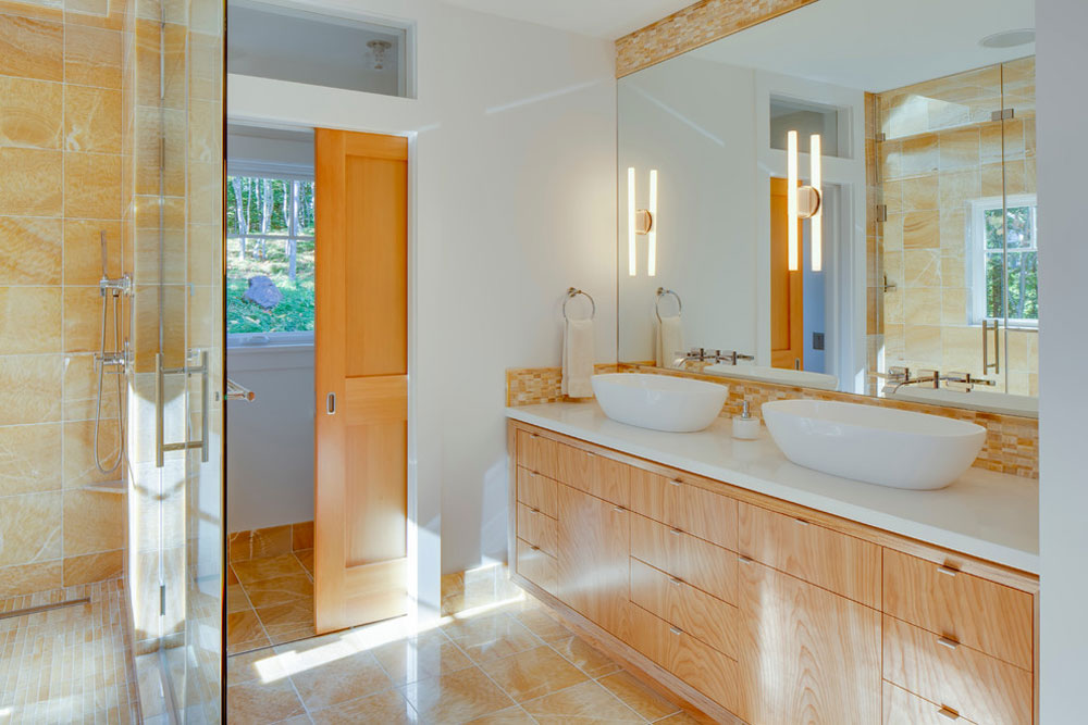 Maine-Contemporary-by-Phi-Builders-Architects Popular bathroom colors and ideas: how to use them for decorating