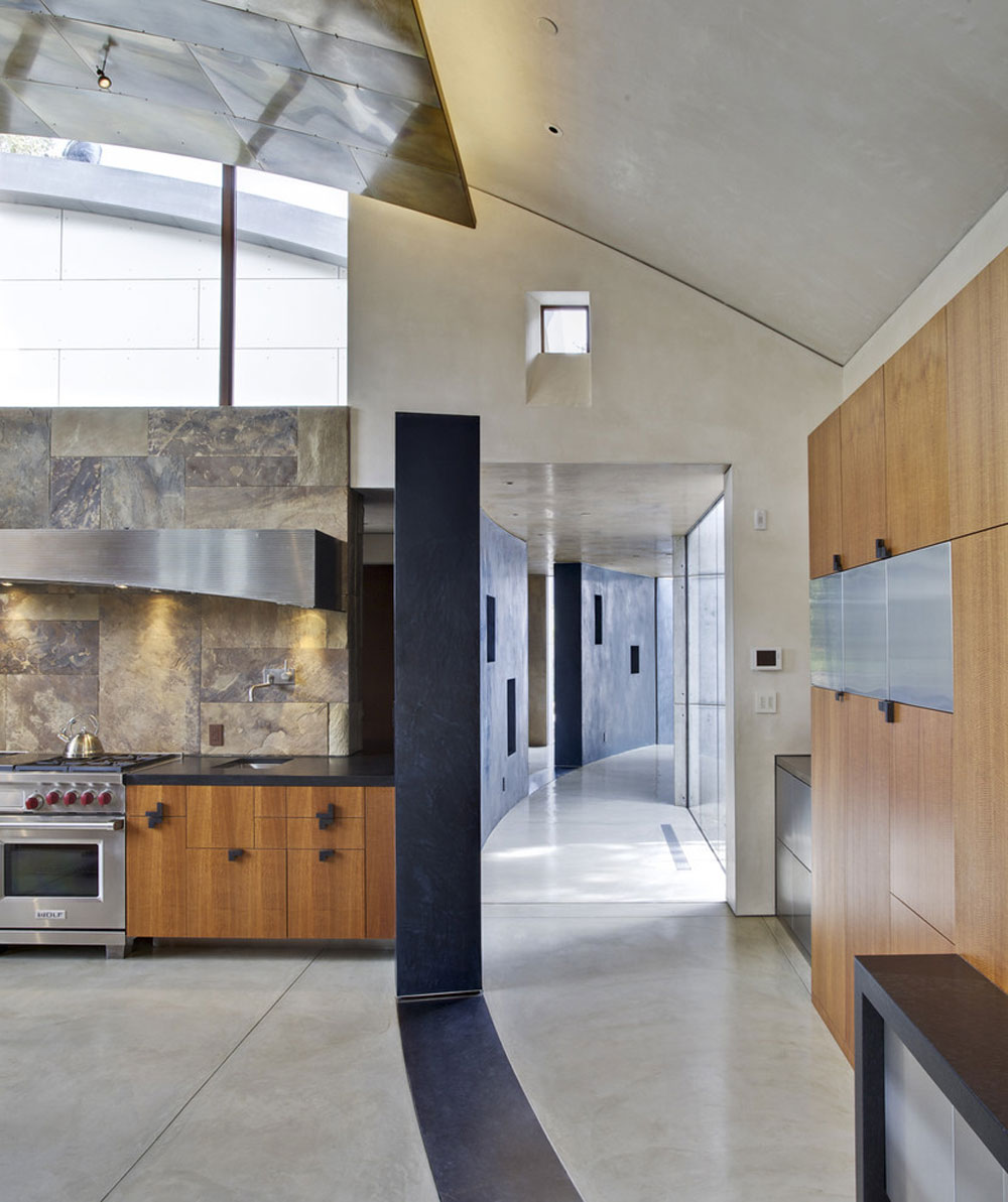 Saratoga-Creek-House-by-WA-Design-Architects-4 Polished concrete floor: Advantages and disadvantages of having one