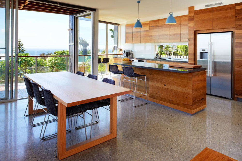 Seaview-Beach-House-by-Mackenzie-Pronk-Architects Polished concrete floor: Advantages and disadvantages of having one