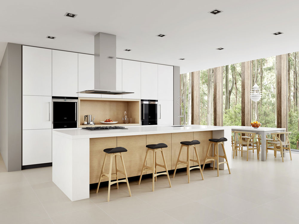 White-Minimalist-by-Dan-Kitchens-Australia Minimalist apartment ideas for a simple living and lovely home decor