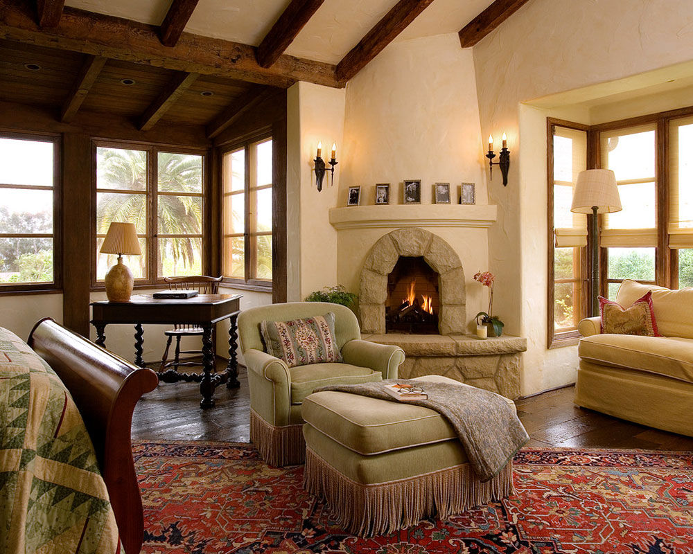 Adobe-Ranch-by-DD-Ford-Construction Tips on getting a corner fireplace for that dream home you always wanted