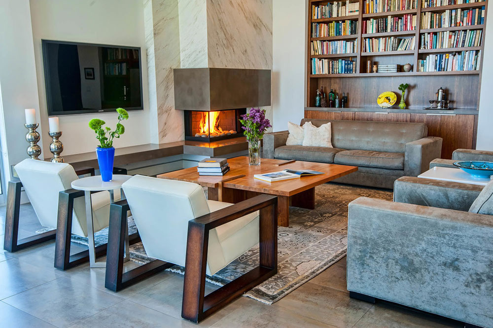 Encino-Contemporary-by-P2-Design Tips on getting a corner fireplace for that dream home you always wanted