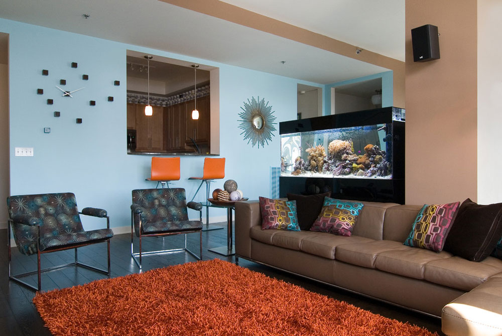 Lakeview-Chicago-by-Howard-Group-Design The aqua color: How to decorate your house interior with it