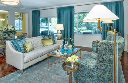 The aqua color: How to decorate your house interior with it