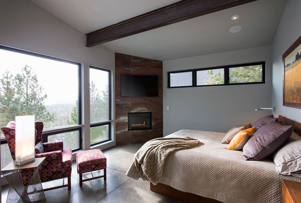 Tree-House-by-Neal-Huston-Associates Tips on getting a corner fireplace for that dream home you always wanted