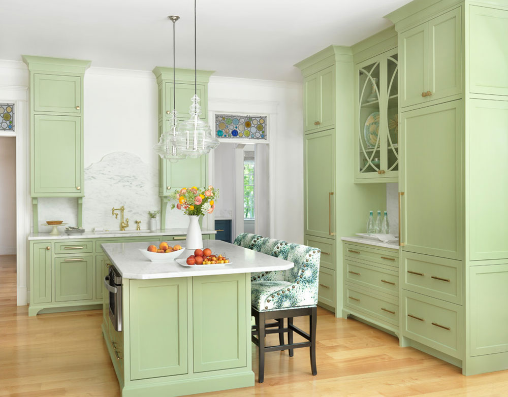 A-Touch-of-Brass-by-Amy-Studebaker-Design Colors that go with green: Great color combinations