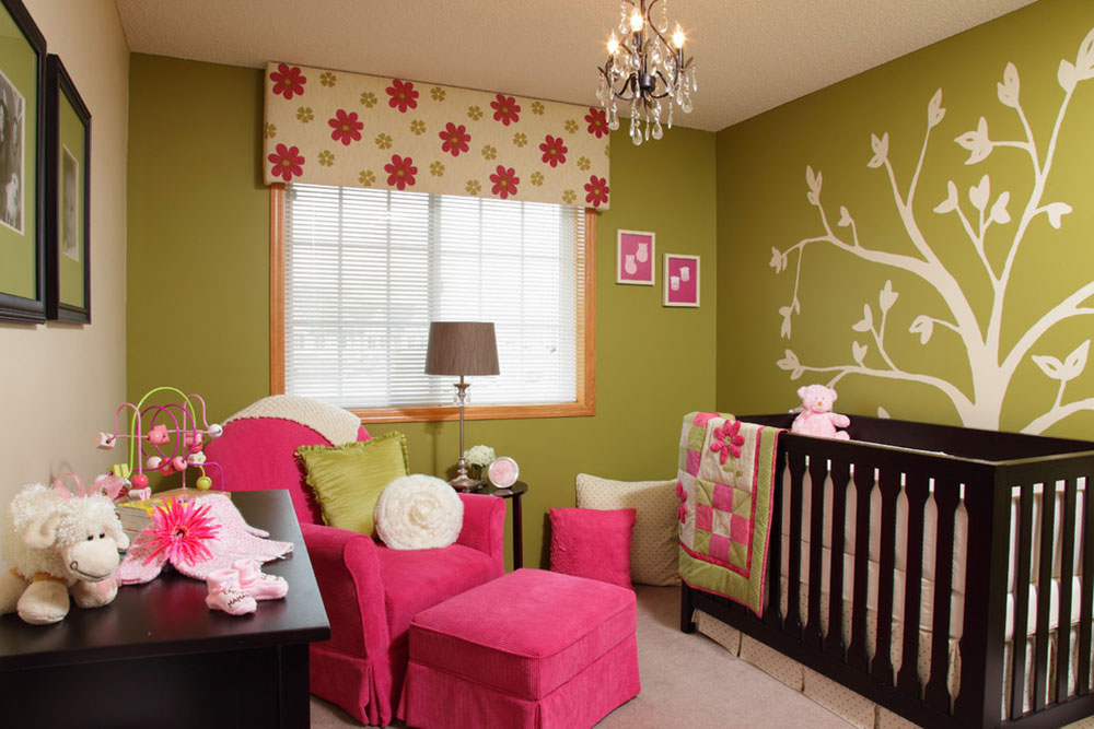 Addisons-Nursery-by-Che-Bella-Interiors Colors that go with green: Great color combinations