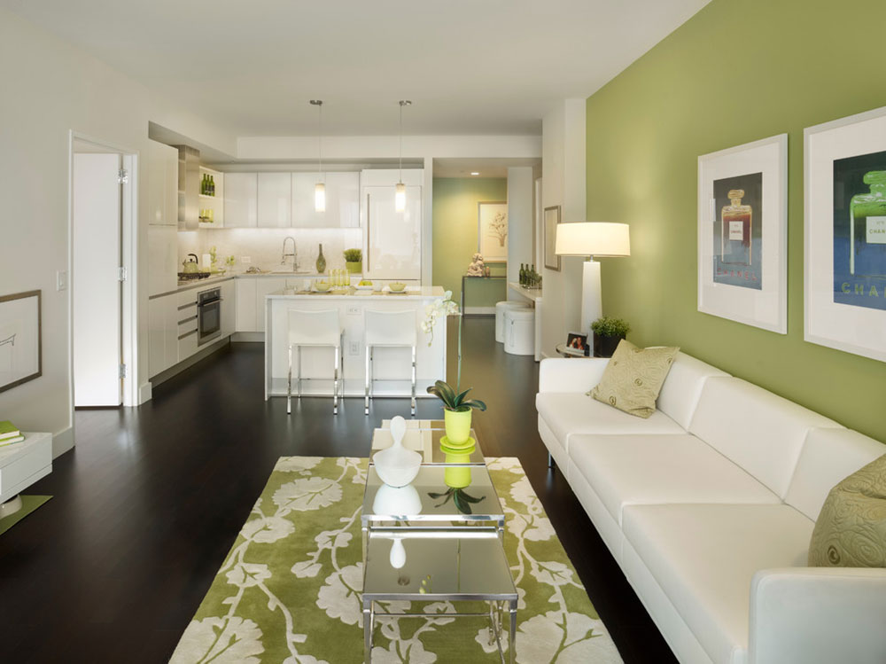 City-Living-on-the-Hudson-by-Gacek-Design-Group-Inc Colors that go with green: Great color combinations