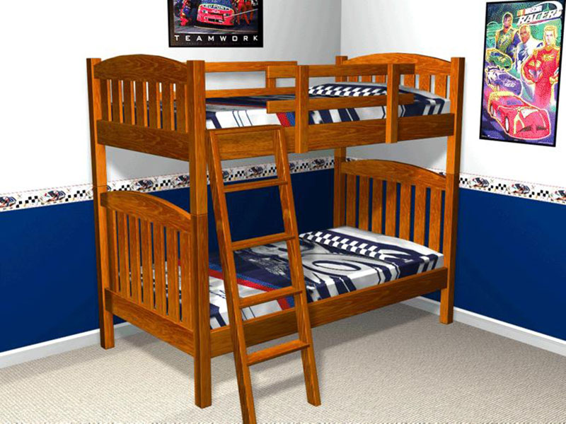 Disassembling-oak-bed Free DIY Bunk Bed Plans To Build Your Own Bunk Bed
