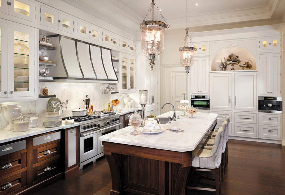 Downsview-Transitional-Kitchen-by-Saint-Clair-Kitchen-Home Everything you need to know on how to decorate a kitchen