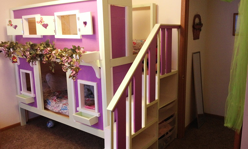 Free Diy Bunk Bed Plans To Build Your, Cottage Bunk Bed Plans