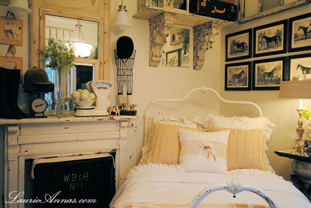 Farmhouse-Bedroom-by-LaurieAnnas-Vintage-Home Vintage Bedroom Ideas You Shouldn't Overlook
