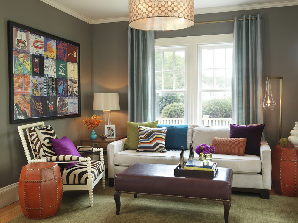Living-Room-by-Rachel-Reider-Interiors-2 Colors that go with purple and how to decorate with this color