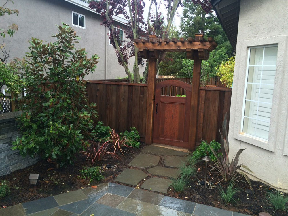 Our-Work-by-Riedel-Precision-Landscaping How to build a wooden gate that looks amazing