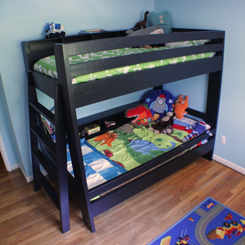 Free Diy Bunk Bed Plans To Build Your, How To Build Simple Bunk Beds