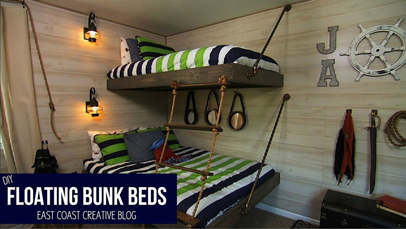 Free Diy Bunk Bed Plans To Build Your, Rope Ladder For Bunk Beds