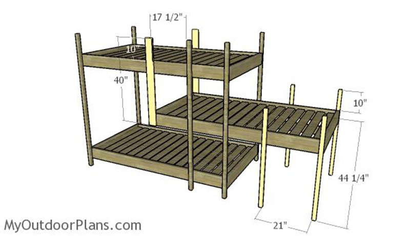 Triple-bed-design Free DIY Bunk Bed Plans To Build Your Own Bunk Bed