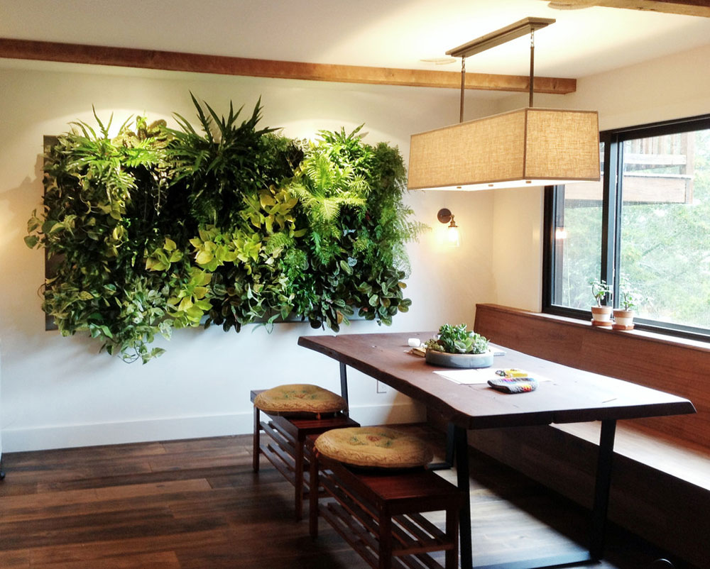Vertical-Gardens-by-Living-Green-Design Dining room wall decor ideas that will impress your guests