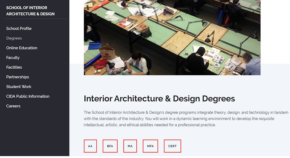 Academy-of-Art-University Interior design courses you could take to improve your knowledge