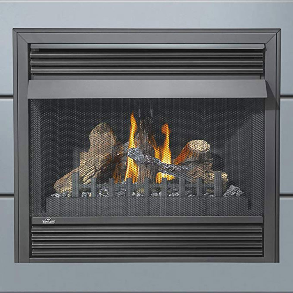 Napoleon-Grandville-VF-Series-37-Vent-Free-Natural-Gas-Fireplace Ventless gas fireplace options you should check out