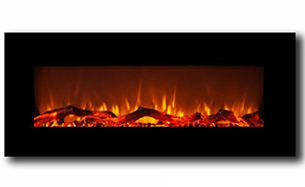 Moda-Flame-Houston-50-Electric-Wall-Mounted-Fireplace-Black Searching for the best electric fireplace? Here are the best ones