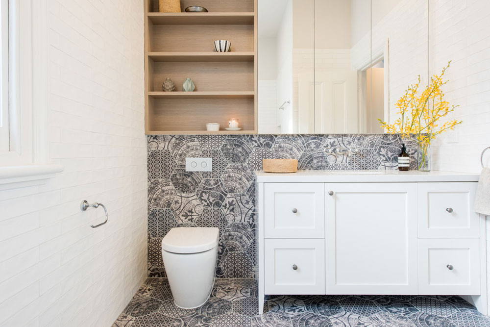 North-Carlton-Renovation-by-eat-bathe-live Small bathroom shelf ideas to optimize your bathroom space