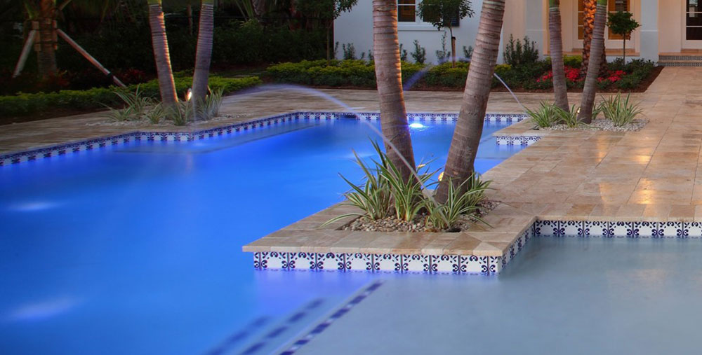 Pool-tiles-by-Rustic-Brick-and-Fireplace Swimming pool leak detection:  How to find a leak in a pool