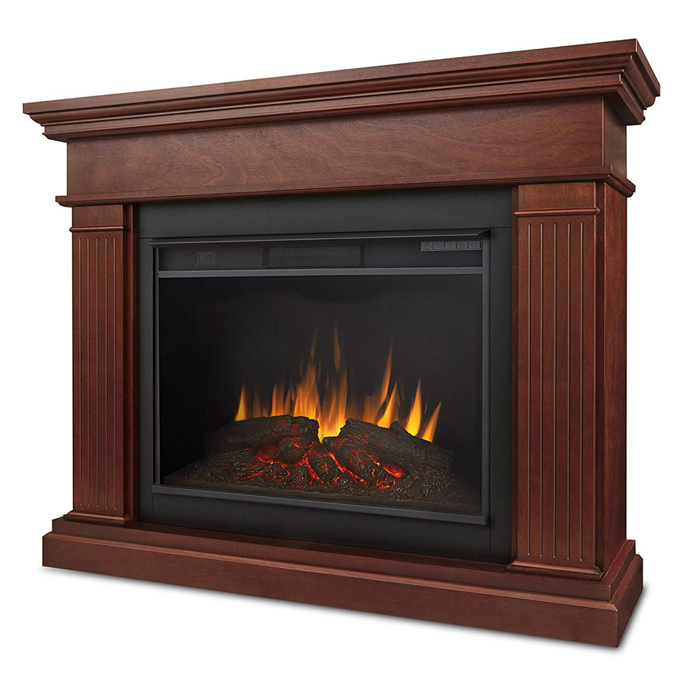Real-Flame-Kennedy-Electric-Grand-Fireplace-in-White Searching for the best electric fireplace? Here are the best ones
